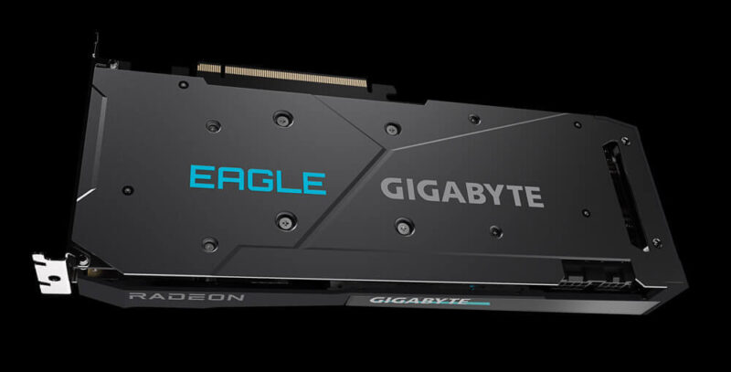 ⁦Graphic Card Amd Redeon Rx 6700 xt 12gb Ddr6 Gigabyte Eagle oc⁩ - الصورة ⁦2⁩