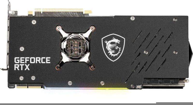 ⁦Graphic Card Nvidia Geforce RTX 3090 24GB Ddr6X MSI Gaming X Trio⁩ - الصورة ⁦3⁩