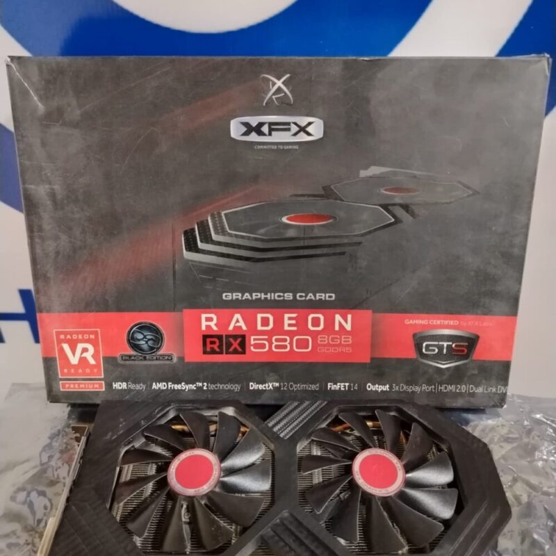Graphic Card AMD Redeon Rx 580 8gb ddr5 Xfx