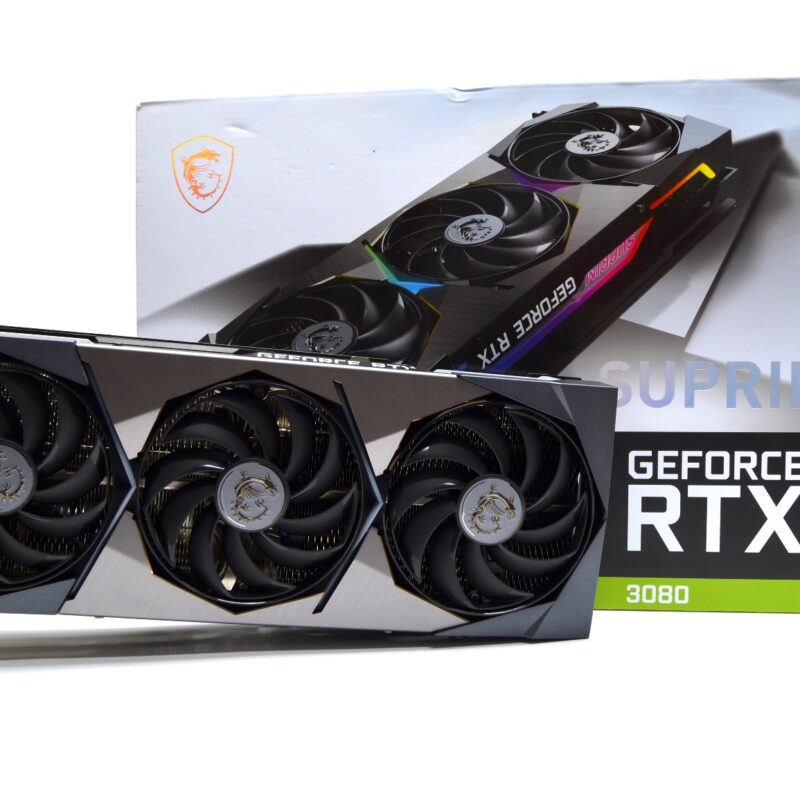 Graphic Card Nvidia Geforce Rtx 3080 10gb Ddr6X Msi SuprimX