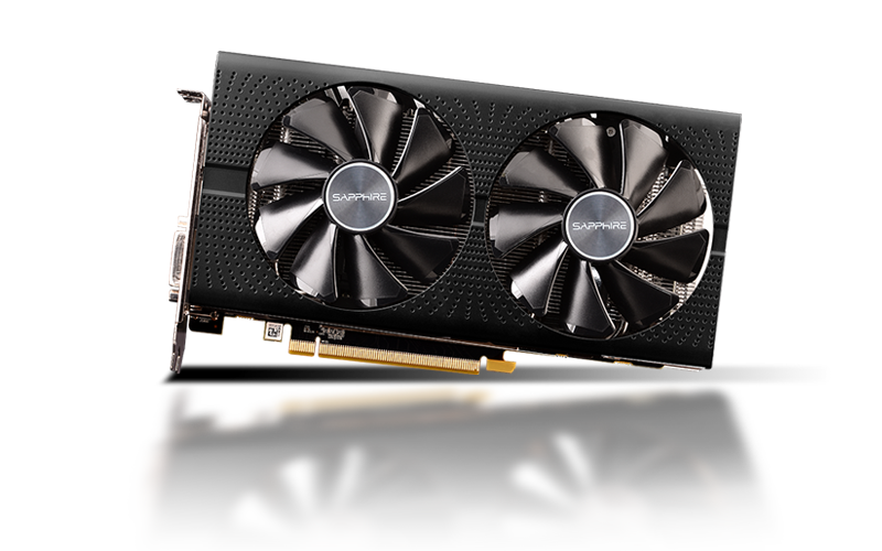 Graphic Card AMD Redeon Rx 580 2048sp 8gb ddr5 Sapphire pulse