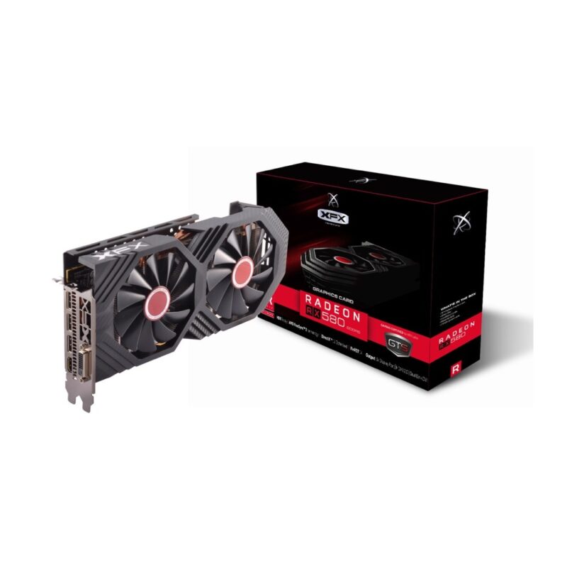 ⁦Graphic Card AMD Redeon Rx 580 8gb ddr5 Xfx⁩ - الصورة ⁦3⁩