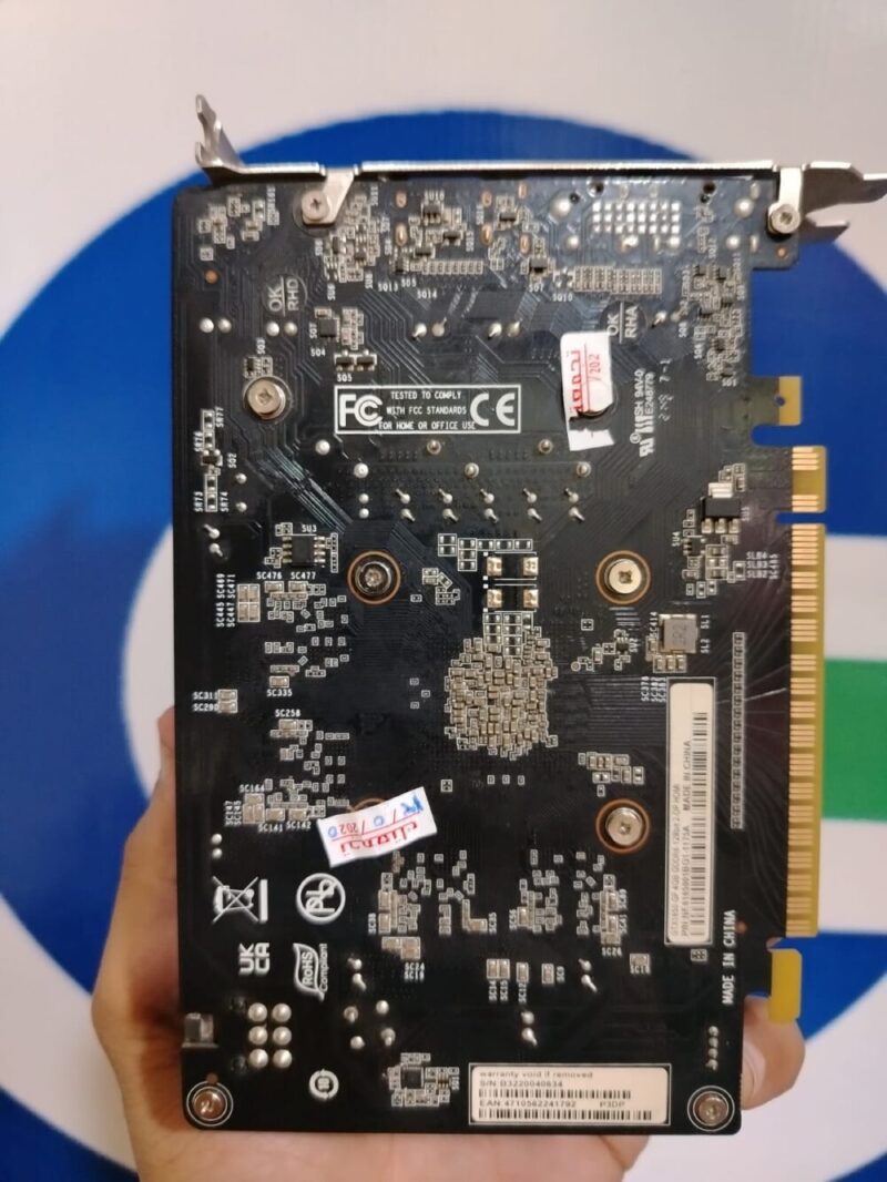 ⁦Graphic Card Nvidia Geforce Gtx 1650 4gb ddr6 PALIT Gaming Pro⁩ - الصورة ⁦3⁩