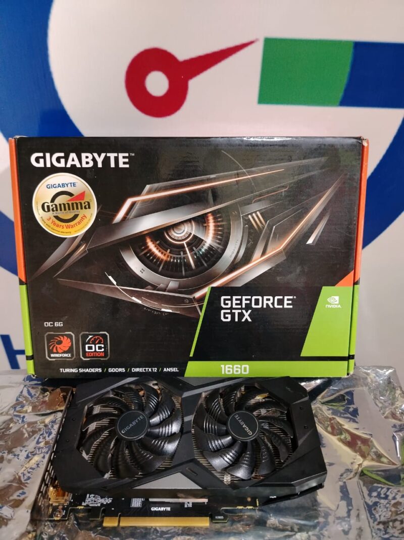 Graphic Card Nvidia Geforce Gtx 1660 6gb Gigabyte oc ddr5