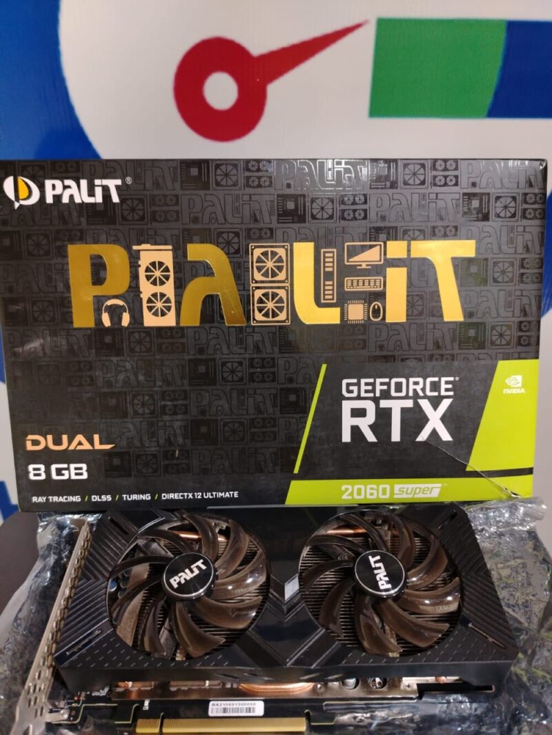 ⁦Graphic Card Nvidia Geforce Rtx 2060 Super 8gb ddr6 Palit⁩ - الصورة ⁦2⁩
