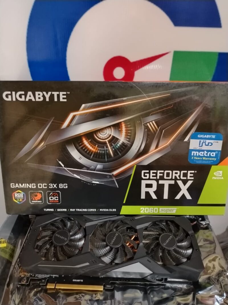 Graphic Card Nvidia Geforce Rtx 2060 super 8gb ddr6 Gigabyte Gaming oc