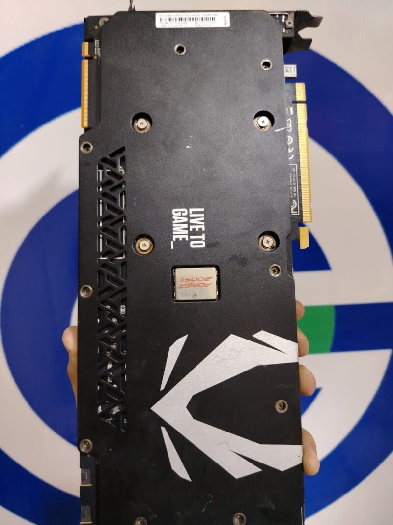 ⁦Graphic Card Nvidia Geforce Rtx 2080 ti 11gb Ddr6 Zotac AMP Maxx⁩ - الصورة ⁦3⁩