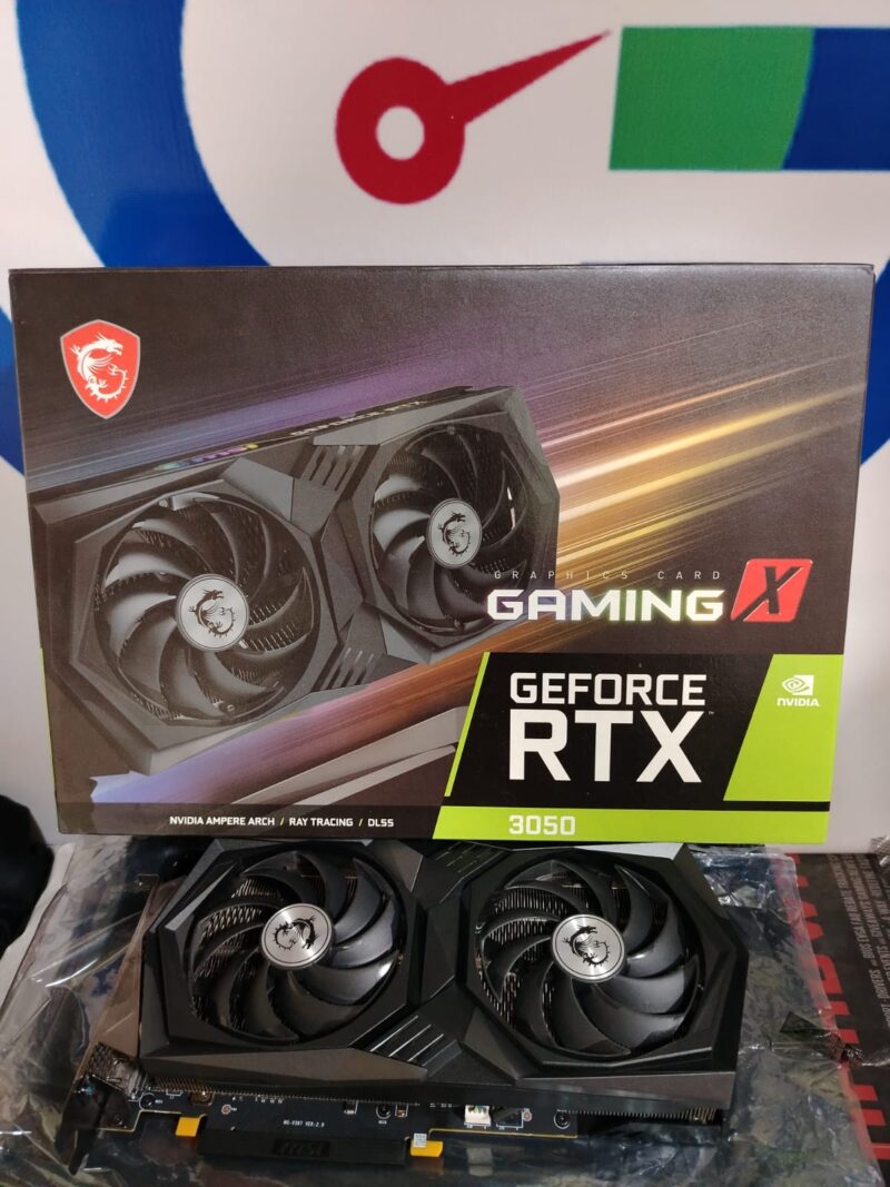 Graphic Card Nvidia Geforce Rtx 3050 8gb Ddr6 Msi Gaming X