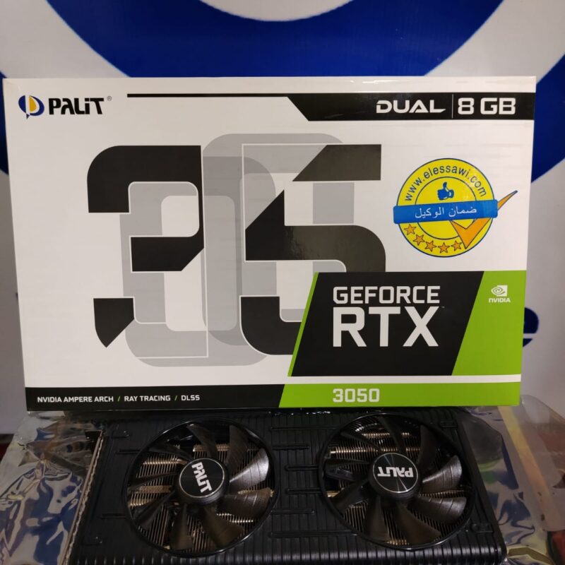 Graphic Card Nvidia Geforce Rtx 3050 8gb Ddr6 PALIT