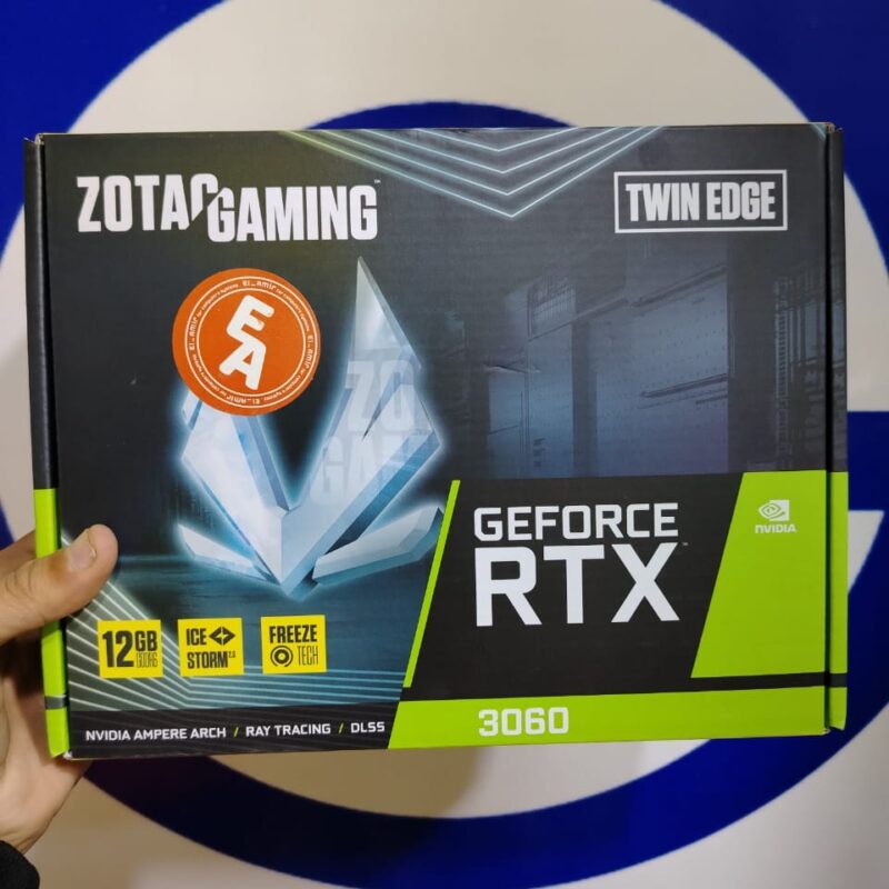 ZOTAC GAMING Nvidia GeForce® RTX 3060 Twin Edge OC 12GB GDDR6 – New