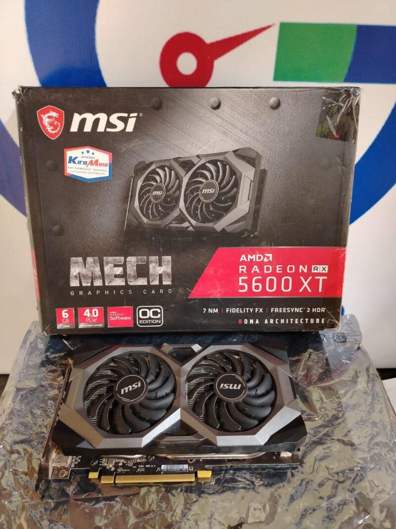⁦Rx 5600xt 8GB Msi Mech⁩ - الصورة ⁦2⁩