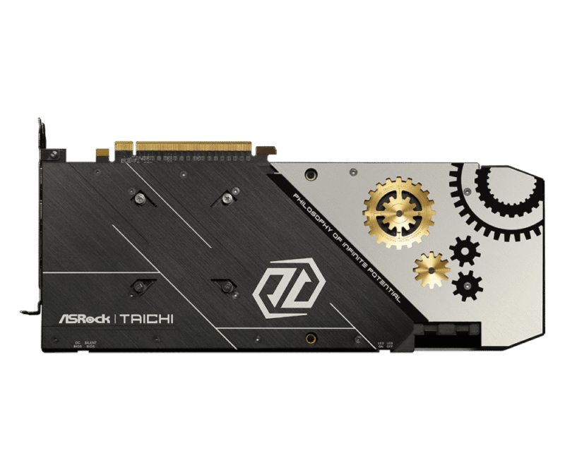 ⁦Graphic Card AMD Redeon Rx 5700 xt 8gb ddr6 AsRock Taichi⁩ - الصورة ⁦3⁩