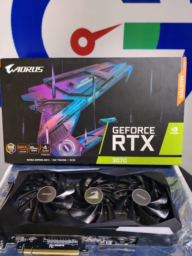 Graphic card Nvidia Geforce Rtx 3070 8gb ddr6 Aorus Master