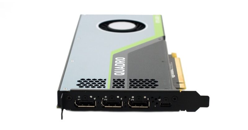 ⁦Graphic card Nvidia Geforce Quadro RTX 4000 8GB ddr6⁩ - الصورة ⁦3⁩