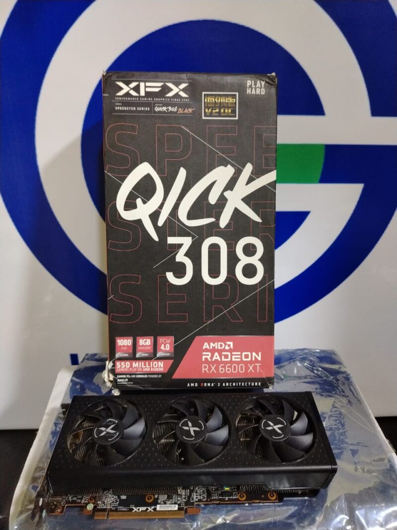 ⁦XFX AMD Radeon RX 6600XT 8GB GDDR6⁩ - الصورة ⁦2⁩