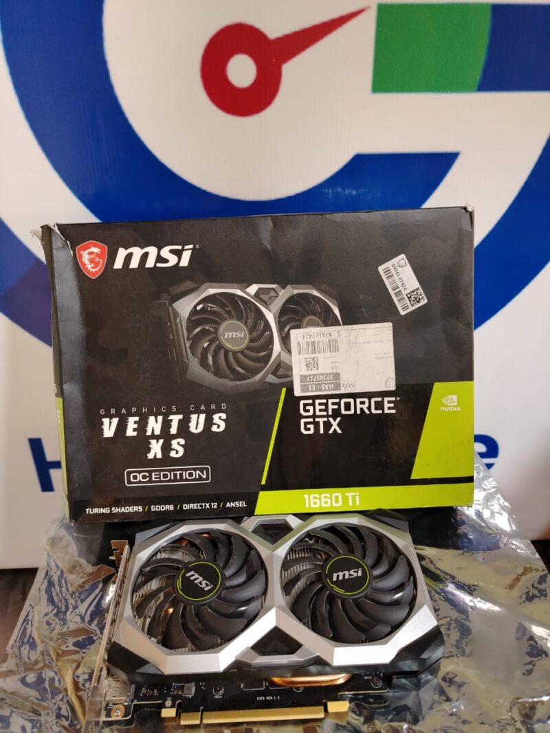 Graphic Card Nvidia Geforce Gtx 1660 ti 6gb Msi Ventus ddr6