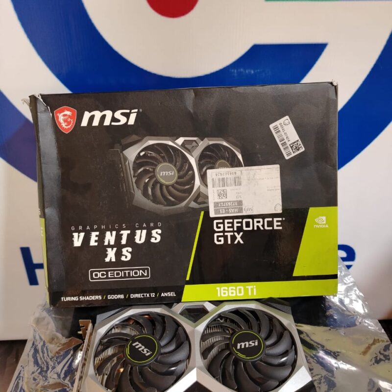 Graphic Card Nvidia Geforce Gtx 1660 ti 6gb Msi Ventus ddr6