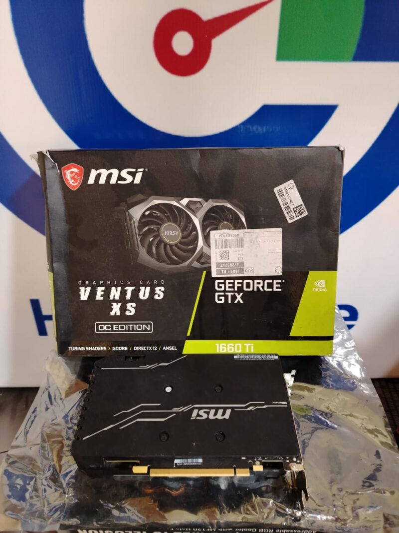 ⁦Graphic Card Nvidia Geforce Gtx 1660 ti 6gb Msi Ventus ddr6⁩ - الصورة ⁦2⁩
