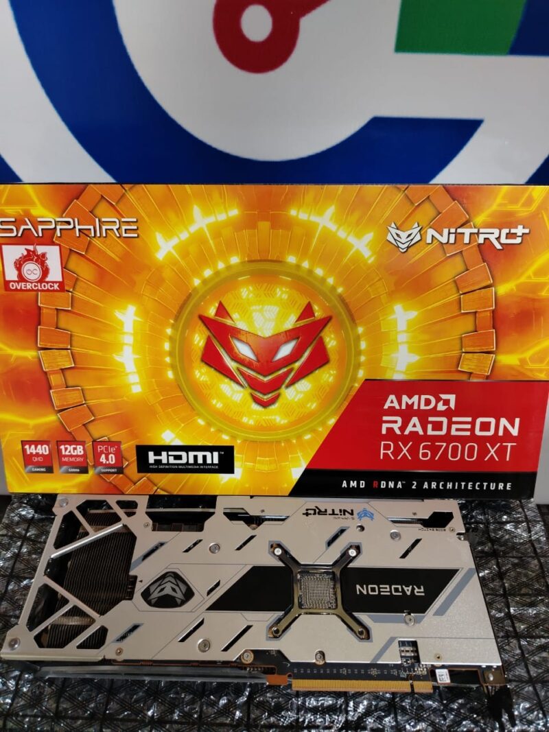 ⁦Graphic Card AMD Radeon™ Rx 6700 xt 12gb Sapphire nitro plus⁩ - الصورة ⁦2⁩