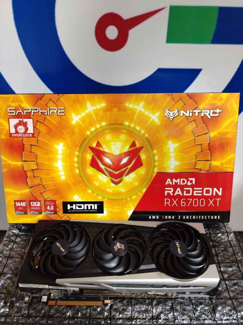 Graphic Card AMD Radeon™ Rx 6700 xt 12gb Sapphire nitro plus