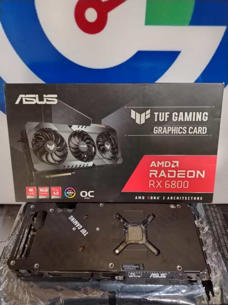 ⁦Amd Radeon™ Rx 6800 16gb Asus TUF gaming oc edition⁩ - الصورة ⁦2⁩