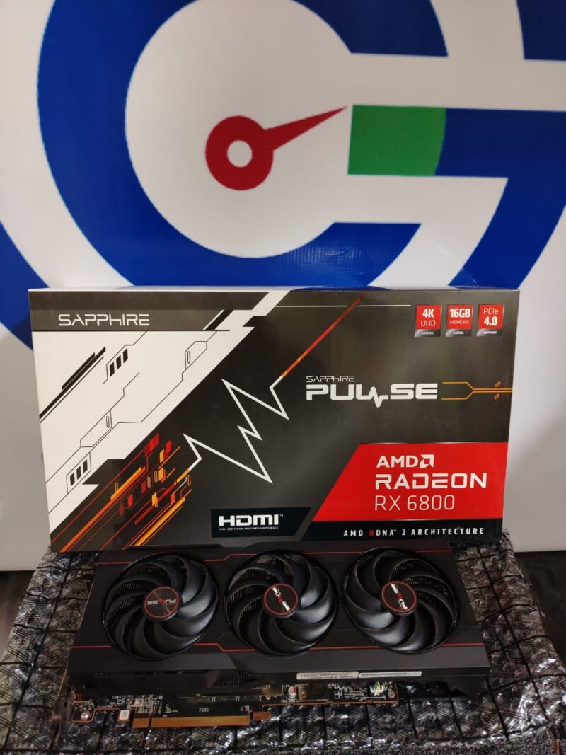 AMD Radeon™ Graphics Card Rx 6800 16gb Sapphire pulse