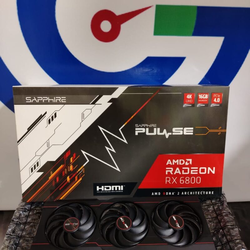 AMD Radeon™ Graphics Card Rx 6800 16gb Sapphire pulse