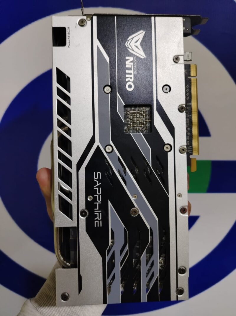 ⁦Graphic Card AMD Redeon Rx 570 4gb Sapphire nitro Plus ddr5⁩ - الصورة ⁦3⁩