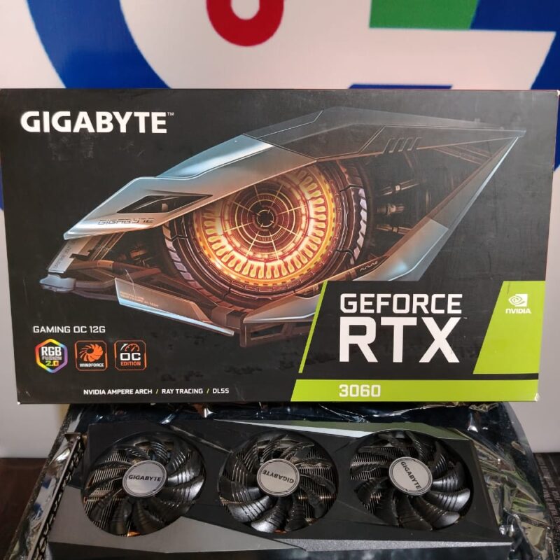 Gigabyte Graphic Card Nvidia Geforce Rtx 3060 12gb ddr6 Gaming oc