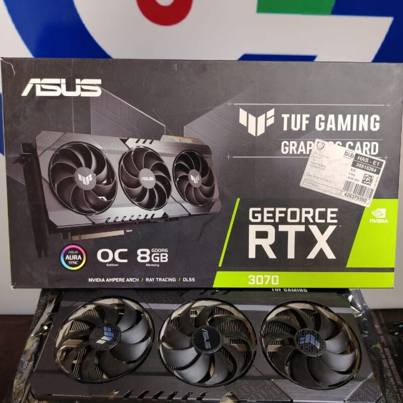 Graphic Card Nvidia Geforce Rtx 3070 8gb Asus Tuf Gaming oc ddr6