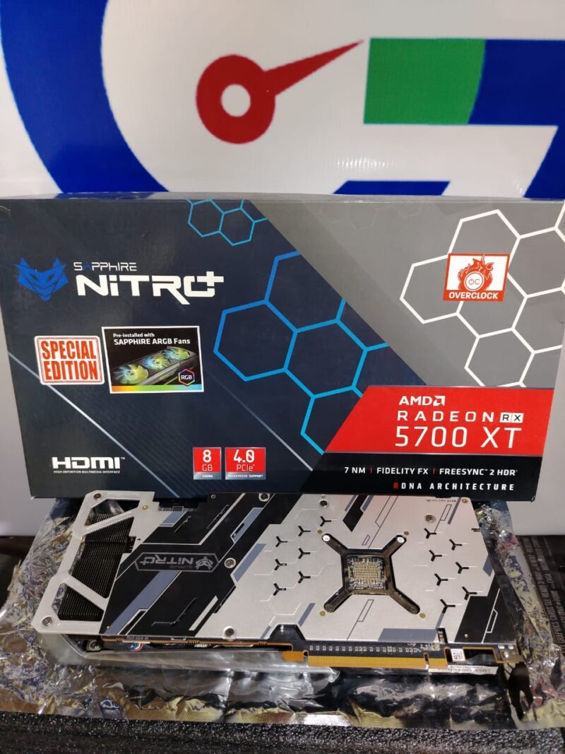 ⁦Graphic Card AMD Redeon Rx 5700 xt 8gb ddr6 Sapphire Nitro Plus Special edition⁩ - الصورة ⁦2⁩