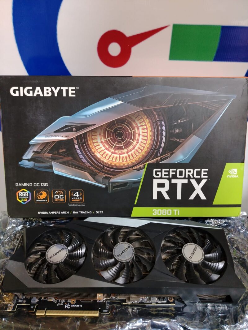 Graphic Card Nvidia Geforce Rtx 3080 ti 12gb Ddr6x Gigabyte Gaming oc