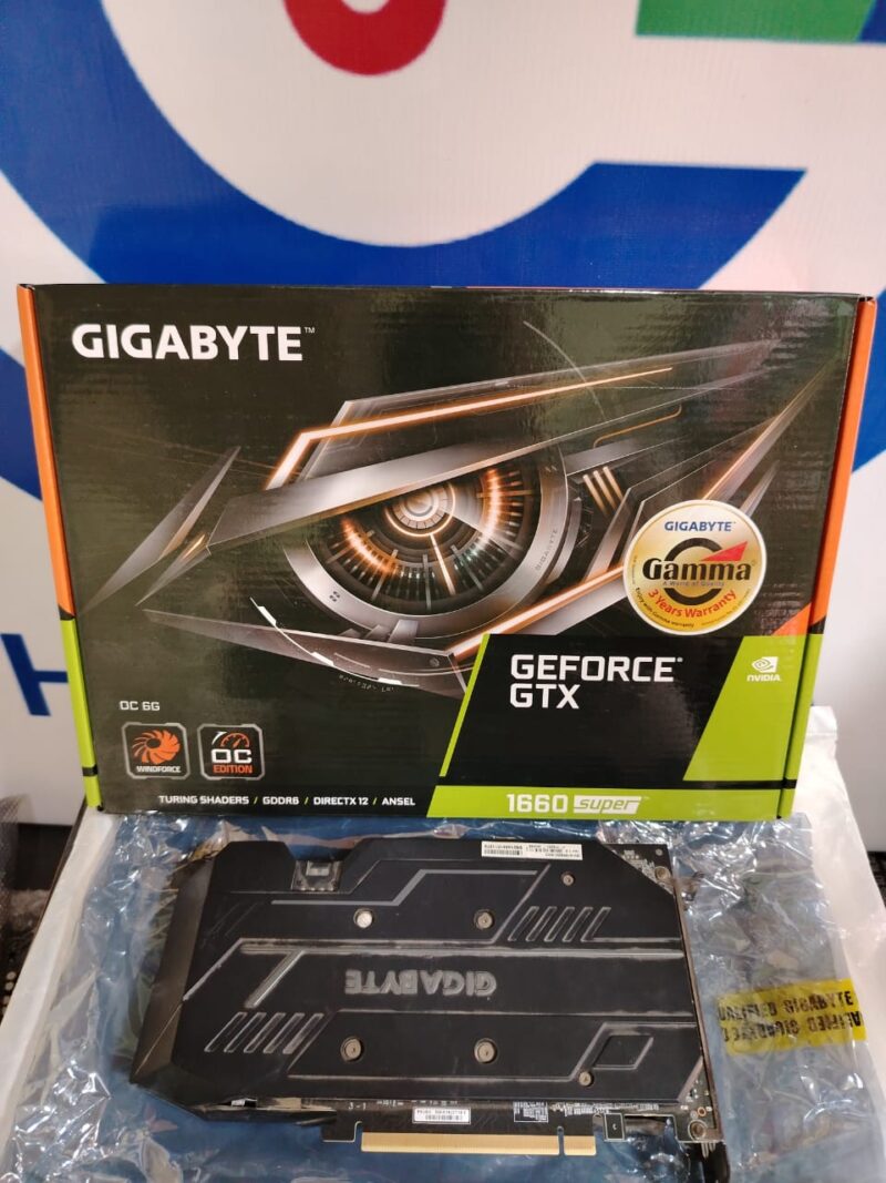 Graphic Card Nvidia Geforce Gtx 1660 super Gigabyte oc 6gb ddr6