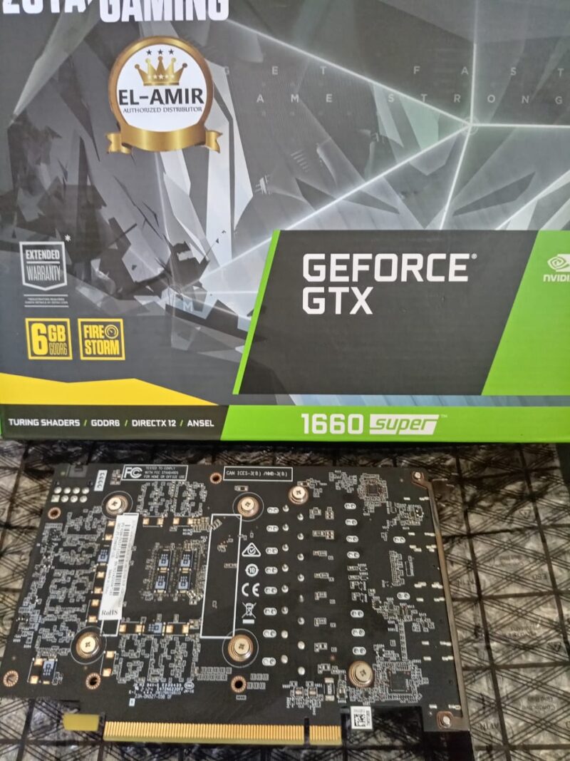⁦Graphic Card Nvidia Geforce Gtx 1660 super Zotac Gaming 6gb ddr6⁩ - الصورة ⁦2⁩