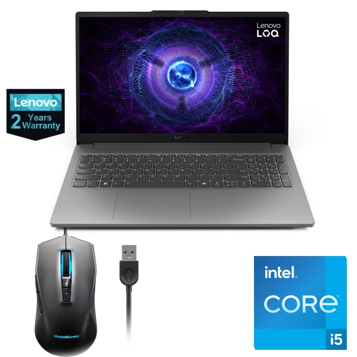 لابتوب لينوفو LOQ-E 15IAX9E | i5، RTX 4050