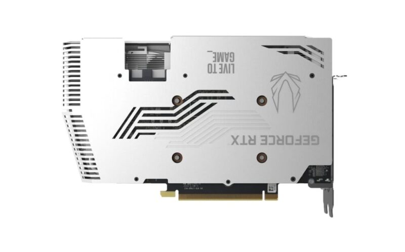 ⁦Graphic Card Nvidia Geforce RTX 3070 8GB Zotac Gamiing White ddr6⁩ - الصورة ⁦3⁩