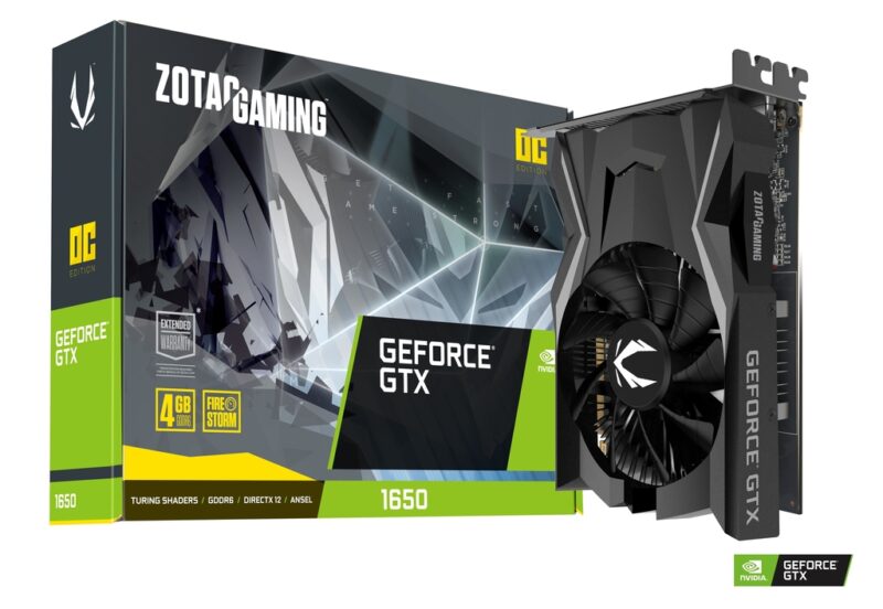 ⁦Graphic Card Geforce Gtx 1650 4gb Zotac Gaming oc ddr6⁩ - الصورة ⁦3⁩